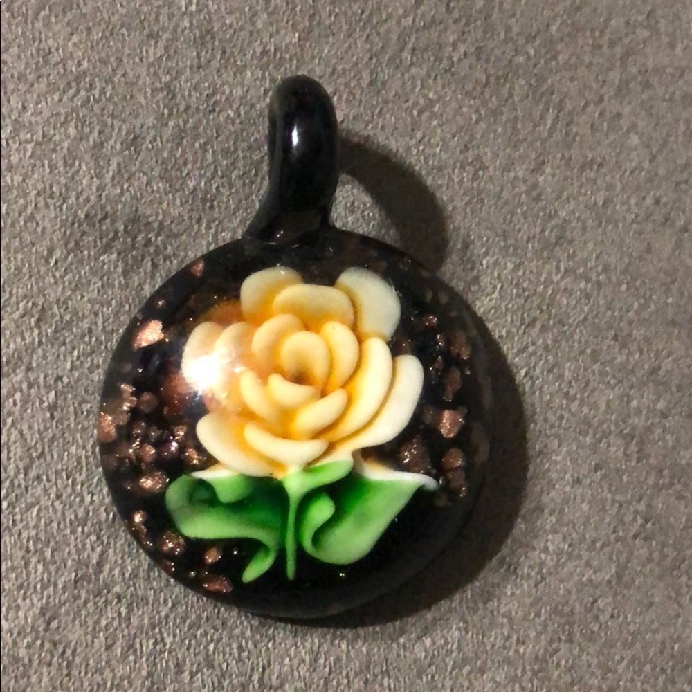 3/$20- Unique boho style pendant!